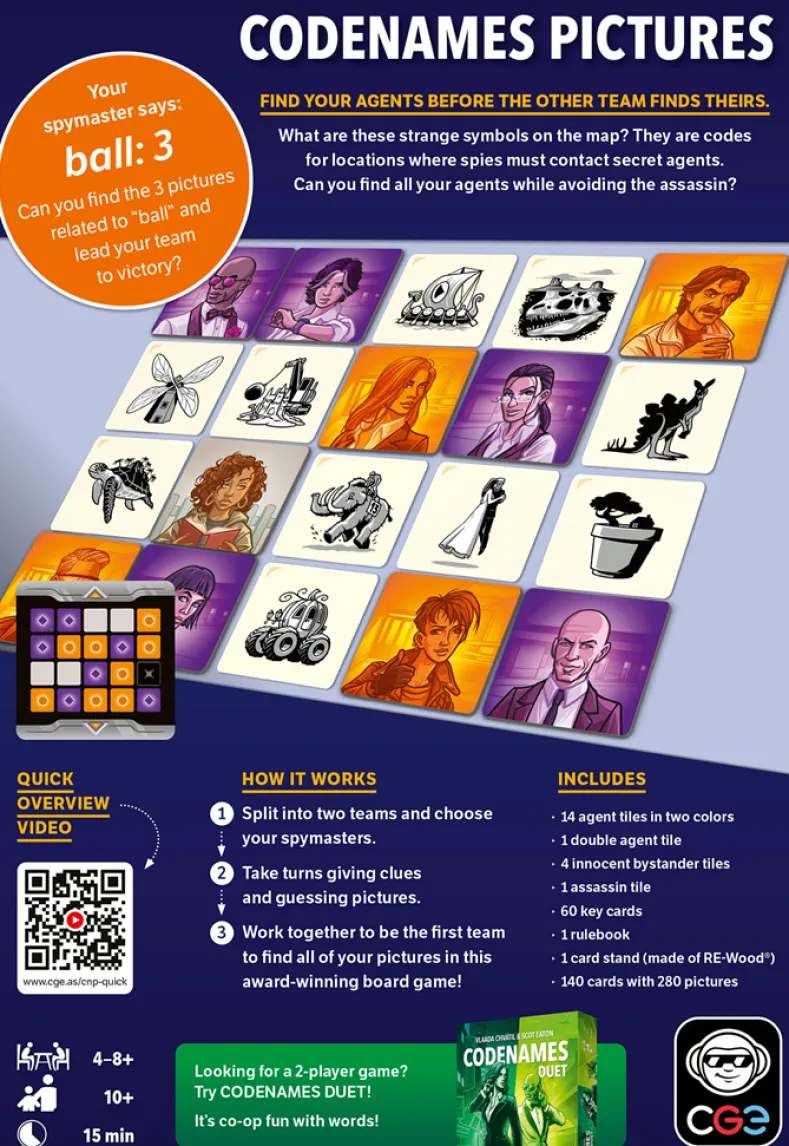 Codenames - Pictures (Engelse versie)