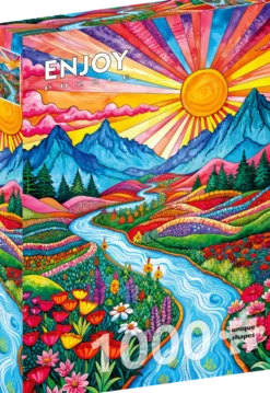Colorful Highlands Puzzel (1000 stukjes)