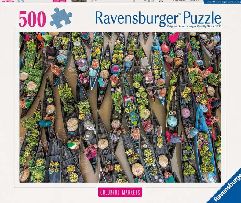 Colorful Markets No 1 Puzzel (500 stukjes)