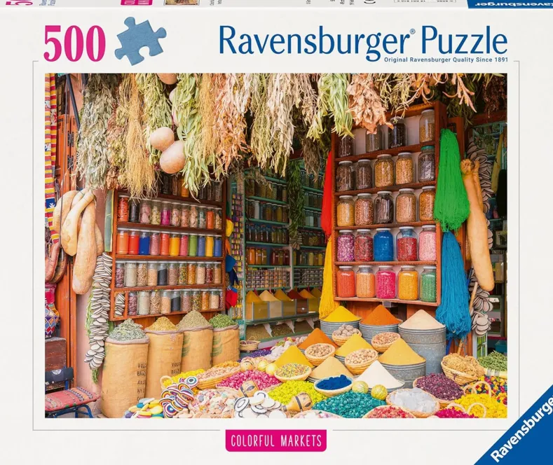 Colorful Markets No 4 Puzzel (500 stukjes)