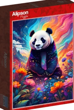 Colorful Panda Puzzel (1000 stukjes)