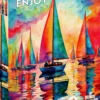 Colorful Sailboats Puzzel (1000 stukjes)