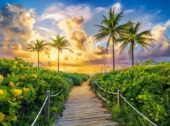Colorful Sunrise in Miami Puzzel (3000 stukjes)