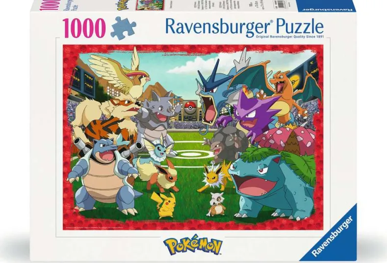 Confrontatie tussen Pokémon Puzzel (1000 stukjes)