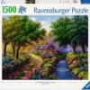 Cottage bij de Rivier Puzzel (1500 stukjes)