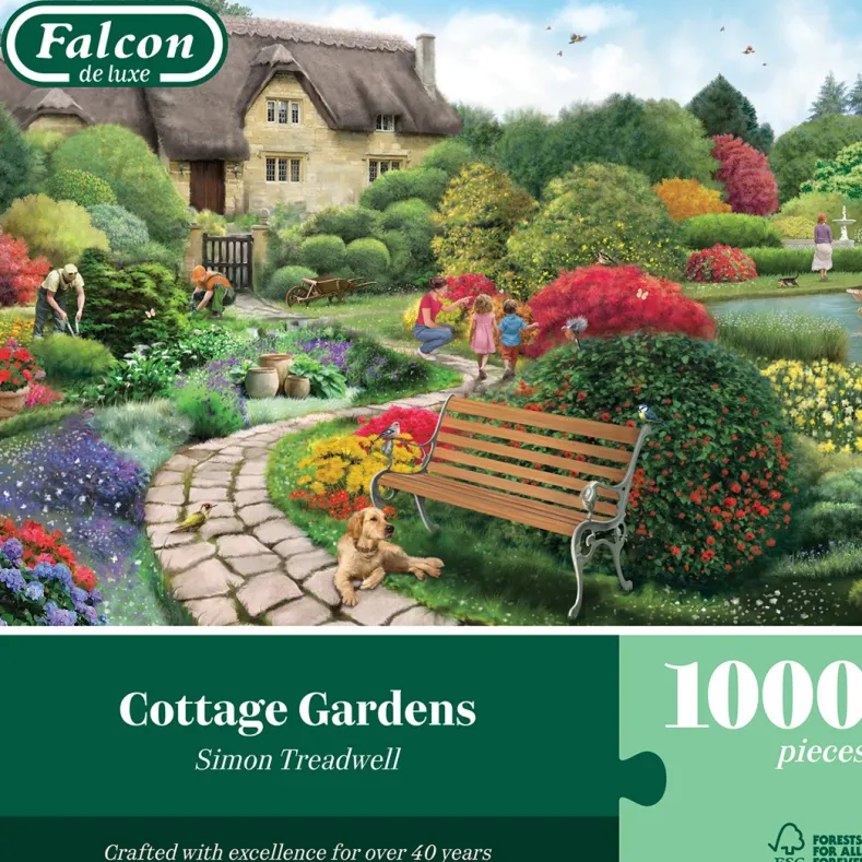 Cottage Gardens Puzzel (1000 stukjes)