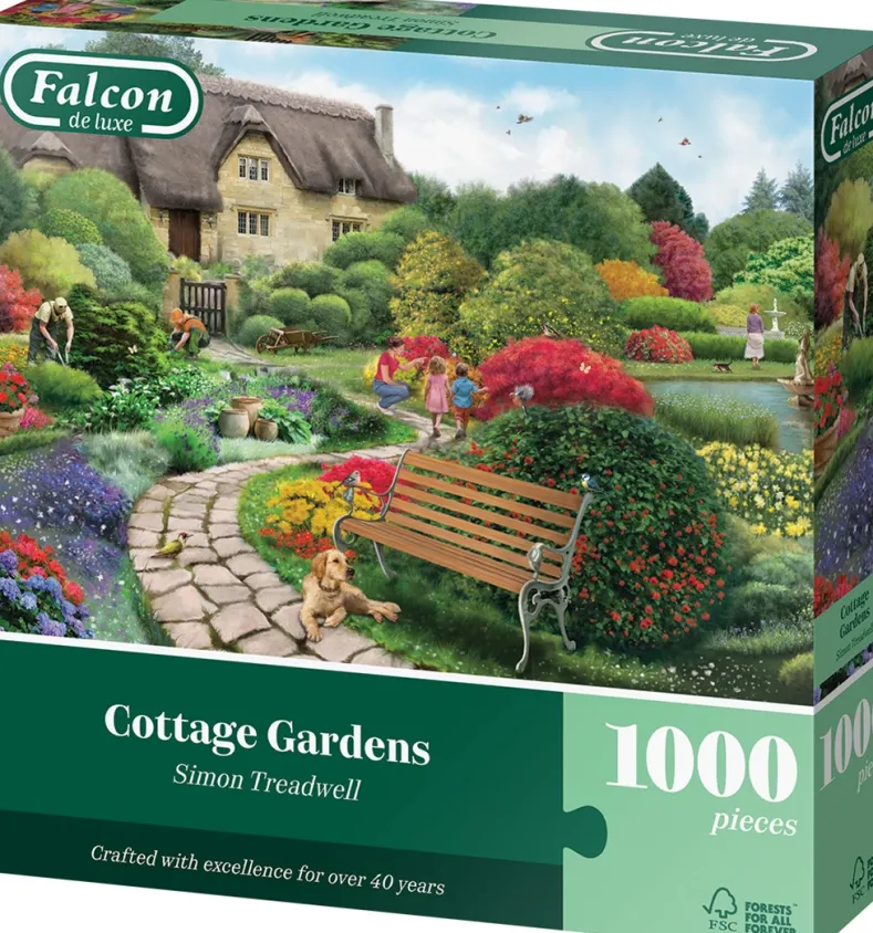 Cottage Gardens Puzzel (1000 stukjes)