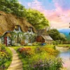 Countryside Cottage Puzzel (1500 stukjes)