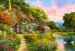 Countryside Cottage Puzzel (1500 stukjes)
