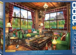 Cozy Cabin - Dominic Davison Puzzel (1000 stukjes)