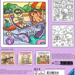 Cozy Coloring - Silly Spooky