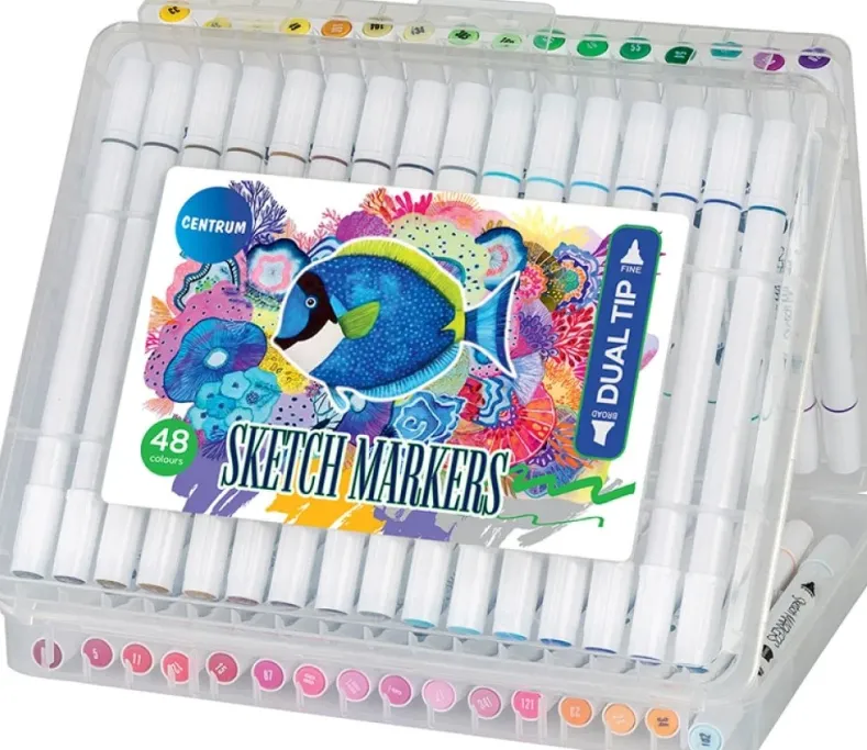 Cozy - Sketch Alcoholmarkers Dual-Tip (48 stuks)