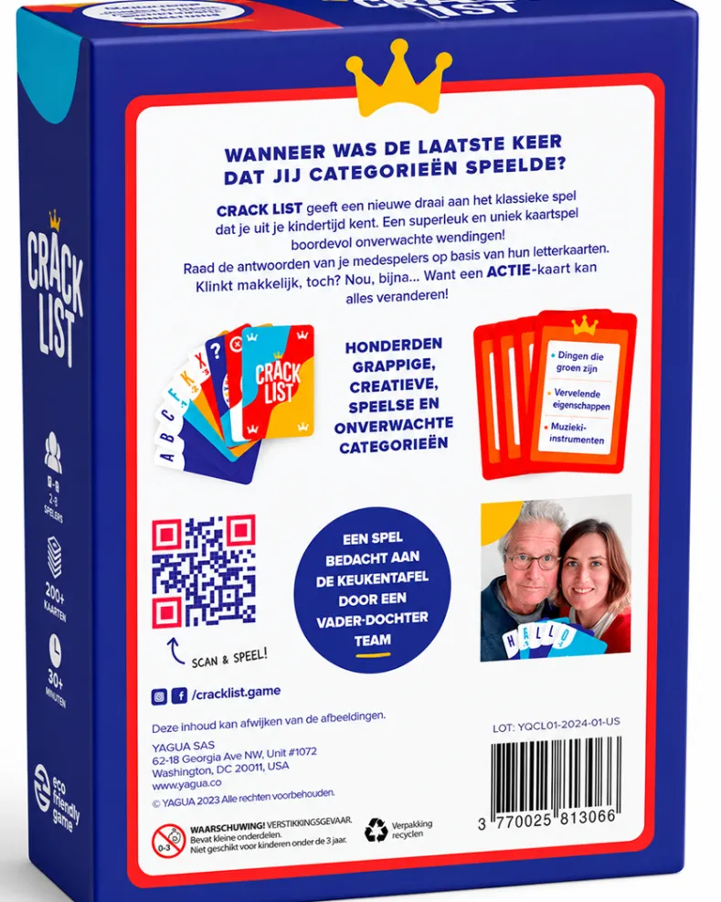 Crack List - Partyspel (NL versie)