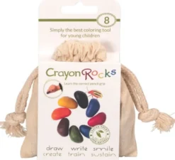 Crayon Rocks - Cotton Muslin 8 Colors
