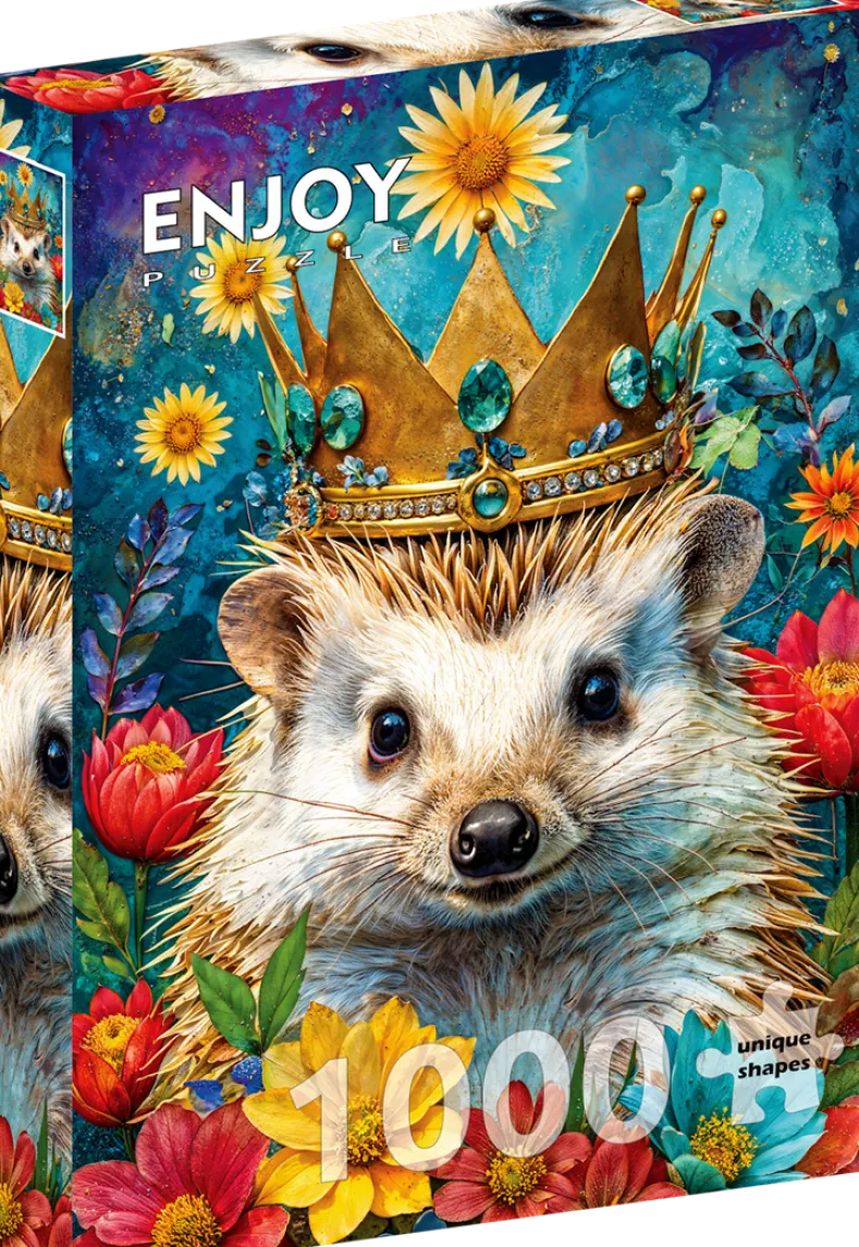 Crowned Hedgehog Puzzel (1000 stukjes)