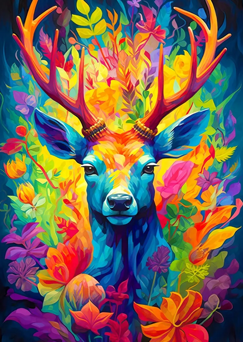 Crowned Stag Puzzel (1000 stukjes)