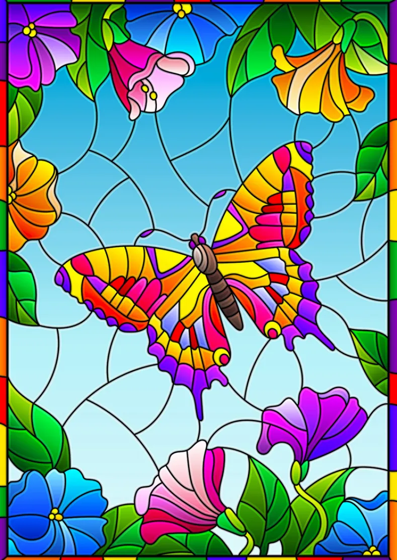 Crystal Butterfly Puzzel (1000 stukjes)