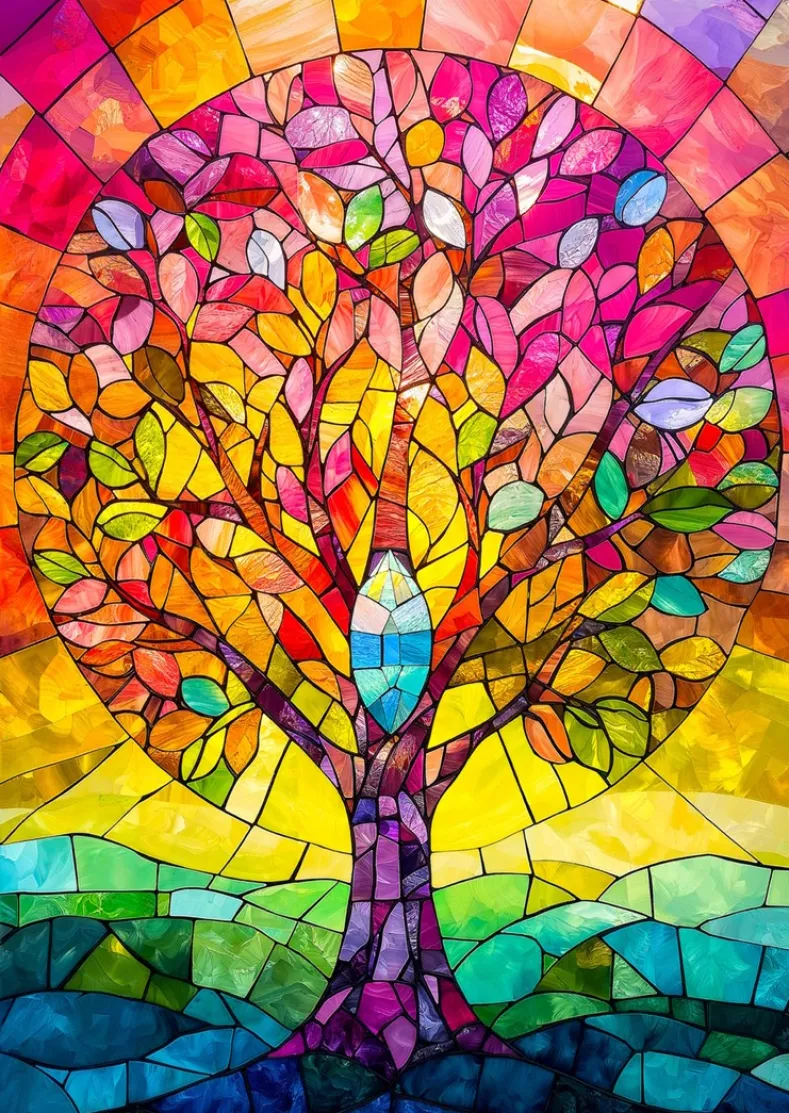 Crystallized Tree Puzzel (1000 stukjes)