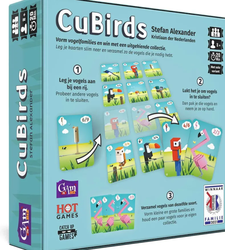Cubirds - Kaartspel (NL versie)