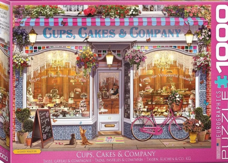 Cups, Cakes & Company Puzzel (1000 stukjes)