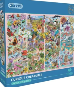 Curious Creatures Puzzel (1000 stukjes)