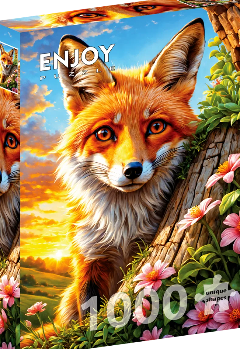 Curious Fox Puzzel (1000 stukjes)