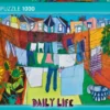 Daily Life - In the Courtyard Puzzel (1000 stukjes)