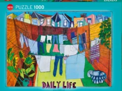 Daily Life - In the Courtyard Puzzel (1000 stukjes)