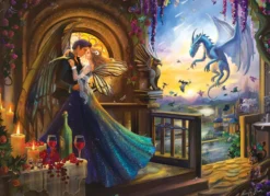 Dance at Dusk by Rose Khan Puzzel (1000 stukjes)