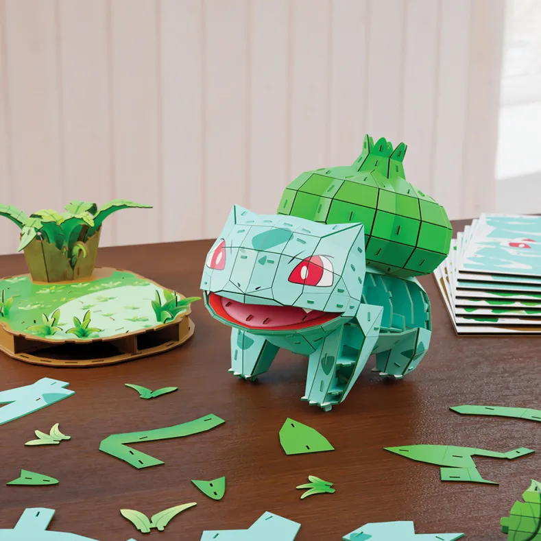 4D Build Pokemon - Bulbasaur 3D Bouwpakket (195 stukjes)