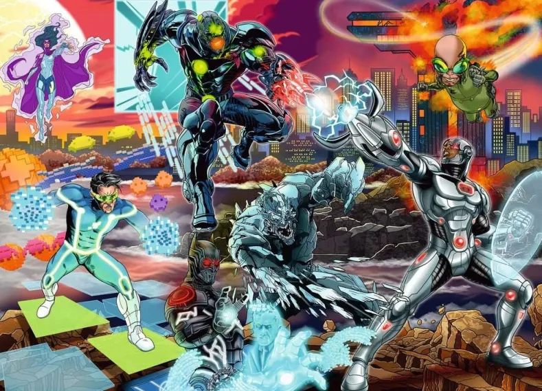 DC Cyborg Collectors Edition Puzzel (1000 stukjes)