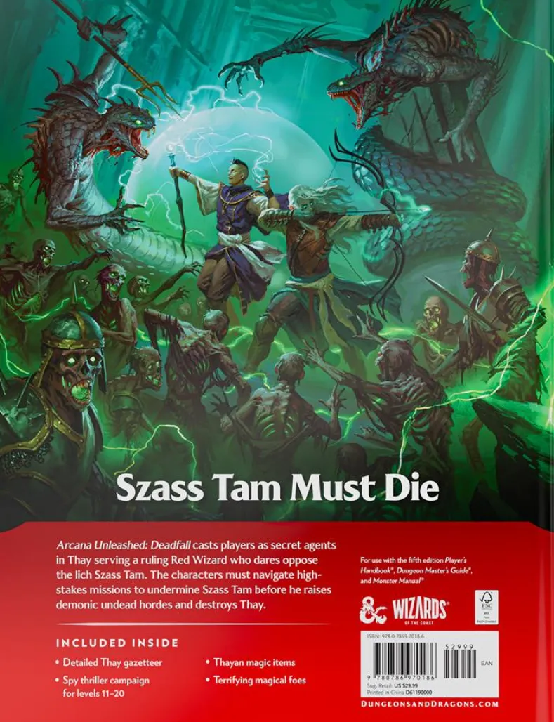 D&D Arcana Unleashed - Deadfall