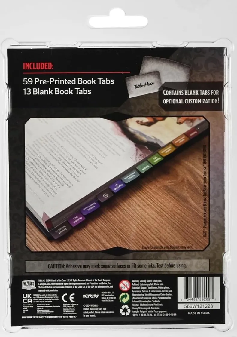 D&D Book Tabs - Phandelver and Below: The Shattered Obelisk
