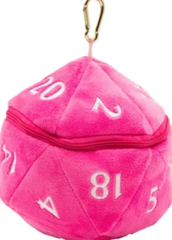 D20 Dobbelsteen Zak - Roze