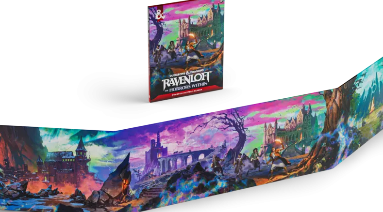 D&D Ravenloft Horrors Within DM Screen