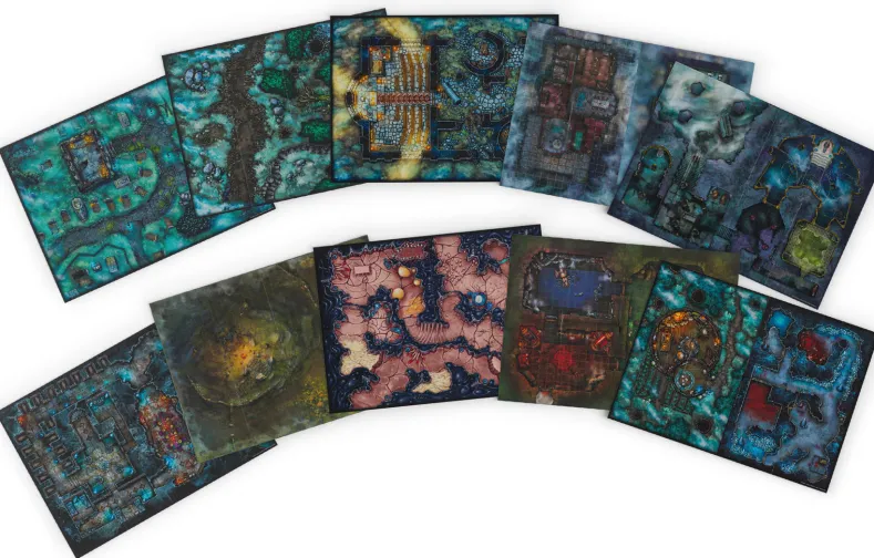 D&D Ravenloft Horrors Within Map Pack