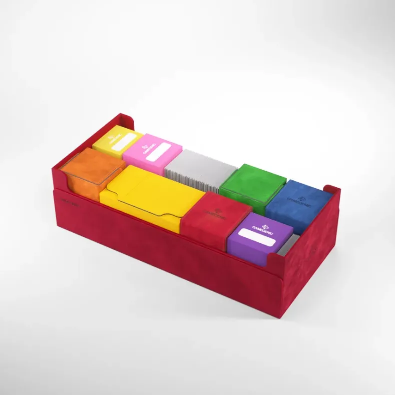 Deckbox Dungeon 1100+ Convertible Rood