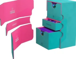 Deckbox Stronghold 200+ XL - Teal/Pink