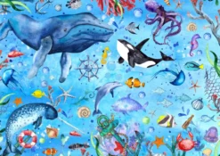 Deep Blue Sea Puzzel (1000 stukjes)