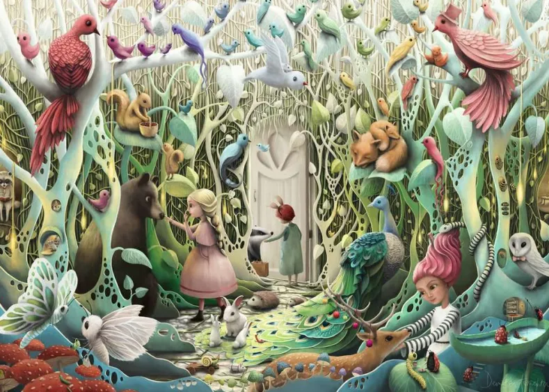 De Geheime tuin Puzzel (1000 stukjes)