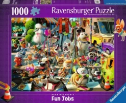 De Hondenuitlater Puzzel (1000 stukjes)