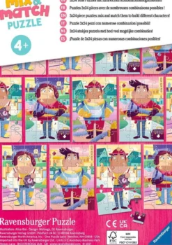 De Leukste Beroepen Puzzel (3 x 24 stukjes)