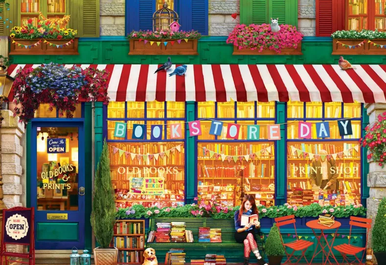 De Oude Boekhandel Puzzel (2000 stukjes)