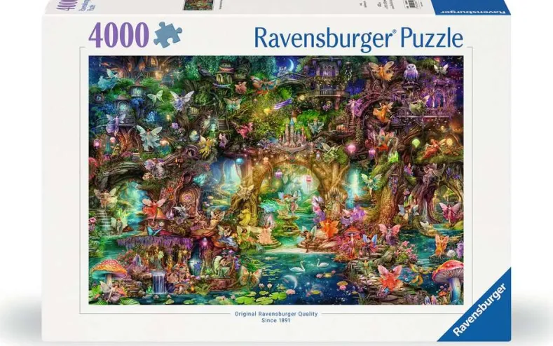 De verborgen wereld van de elfjes Puzzel (4000 stukjes)