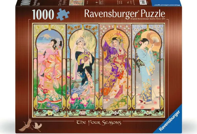 De Vier seizoenen Puzzel (1000 stukjes)