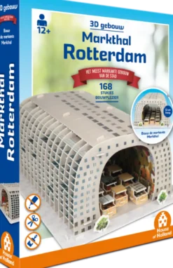 3D Gebouw - Markthal Rotterdam Puzzel (168 stukjes)