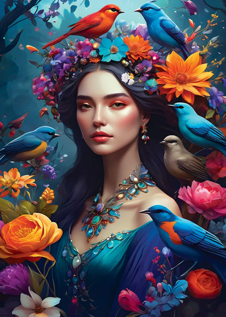 Diana - Soul of Nature Collection Puzzel (1000 stukjes)