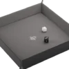 Dice Tray Magnetic Square - Zwart / Grijs