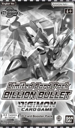 Digimon TCG - Billion Bullet Limited Boosterpack