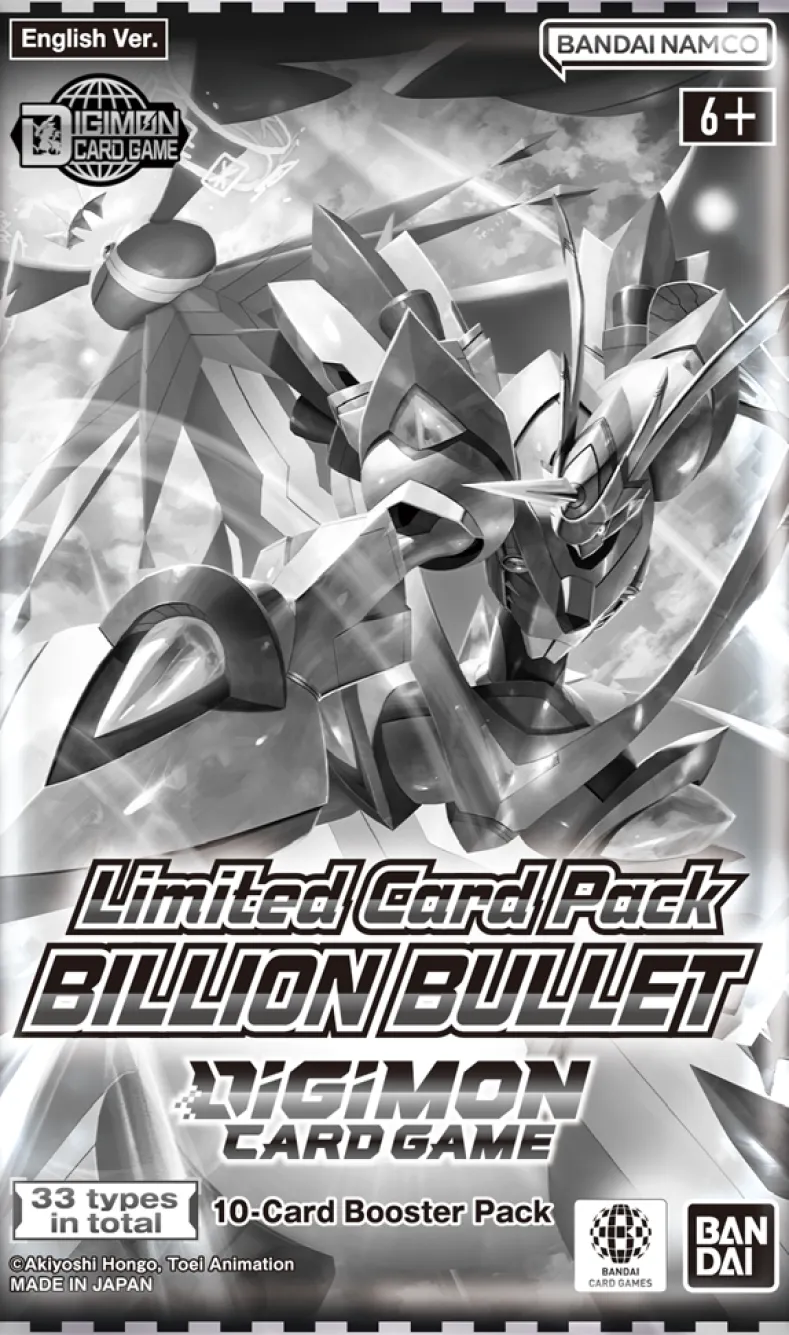 Digimon TCG - Billion Bullet Limited Boosterpack